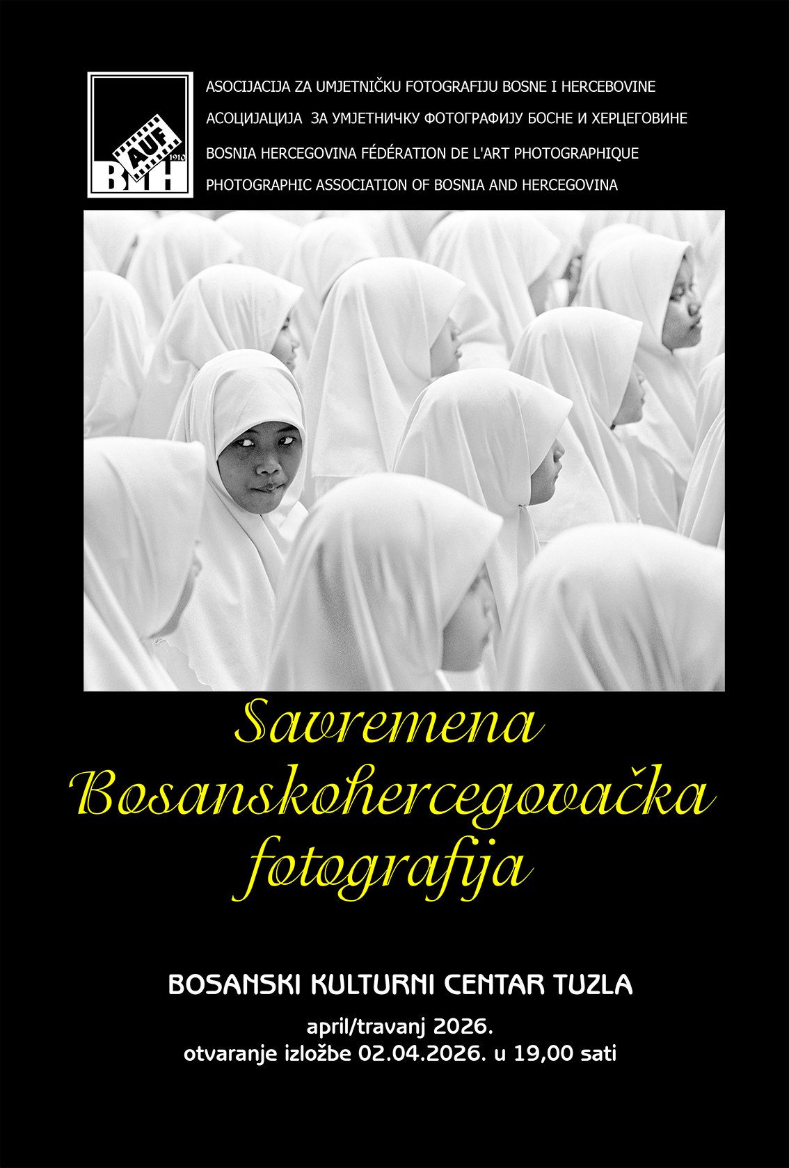 Collective exhibition Contemporary Photography in Bosnia and Herzegovina, AUFBIH
